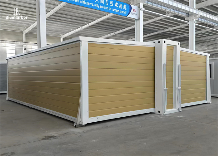 Çelik / Alüminyum Çift Kanatlı Genişletilebilir Konut için Prefab Ev Kolay ve Hızlı Kurulumu 18'den 60 metrekareye kadar genişletilebilir