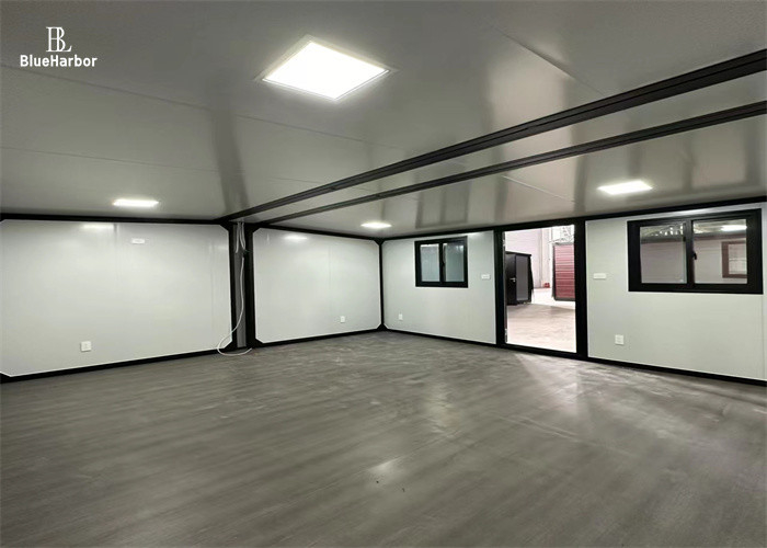 Çelik / Alüminyum Çift Kanatlı Genişletilebilir Konut için Prefab Ev Kolay ve Hızlı Kurulumu 18'den 60 metrekareye kadar genişletilebilir